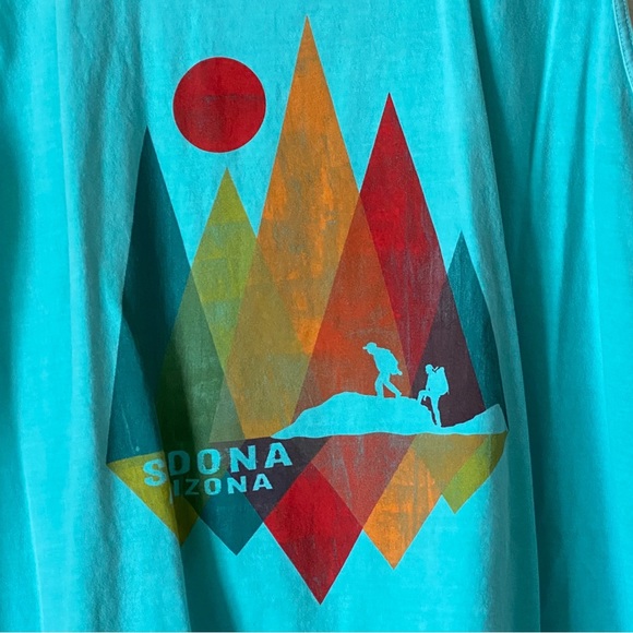 BLUE 84 T-Shirt Tank Top Unisex Sedona AZ Spring Summer Vacation Red Rocks 2XL - Picture 2 of 5